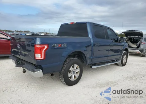 2016 Ford F150 Supercrew из США, поврежденный, VIN 1FTEW1EP9GFD34504